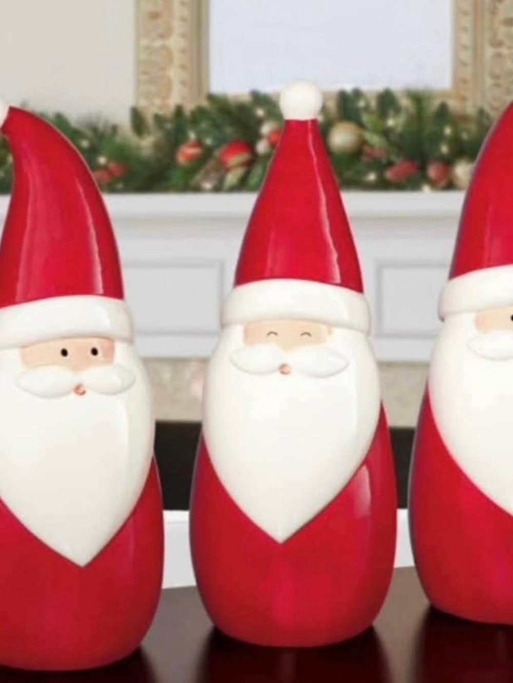 Santa Ceramic Figurines